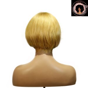 center wig machine made #27 wig remy hair h009