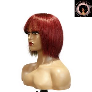 center wig machine made 99j wig remy hair h009