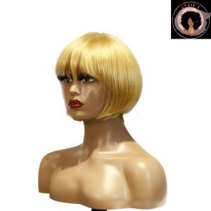 center wig machine made #27 wig remy hair h009