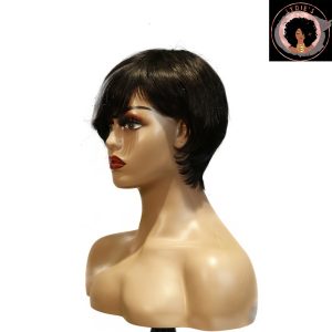 center wig machine made #27 wig remy hair h016
