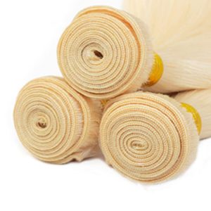 center wig remy hair 613 straight bundles brazilian weaving