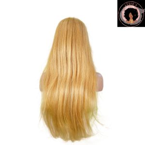 center wig 13x4 straight lace front wig 27 honey blonde remy hair